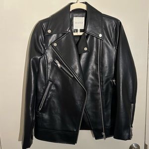 Anthropologie Faux Leather Jacket